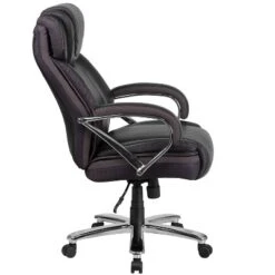 Flash Furniture HERCULES Series Big & Tall 500 Lb. Rated LeatherSoft Executive Swivel Ergonomic Office Chair With Extra Wide Seat -Furniture GUEST c4c7e84a c7cb 4493 b379 5c8b421ab68f