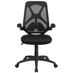 Flash Furniture High Back Black Mesh Executive Swivel Ergonomic Office Chair With Adjustable Lumbar, 2-Paddle Control And Flip-Up Arms 11 Flash Furniture High Back Black Mesh Executive Swivel Ergonomic Office Chair With Adjustable Lumbar, 2-Paddle Control And Flip-Up Arms -Furniture GUEST c8c25671 b701 4130 84c2 53b1ce2b7983