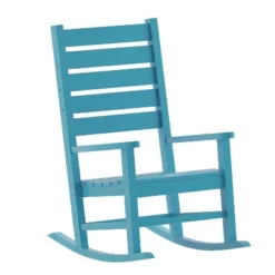 Flash Furniture Manchester Set Of 2 Contemporary Rocking Chairs, All-Weather HDPE Indoor/Outdoor Rockers 27 Flash Furniture Manchester Set Of 2 Contemporary Rocking Chairs, All-Weather HDPE Indoor/Outdoor Rockers -Furniture GUEST c9b8a093 1432 4b1c 8e0a 646813cfd7b8