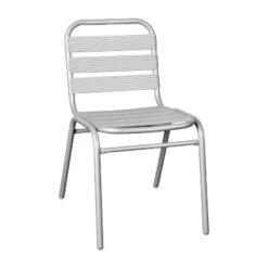 Flash Furniture Lila Aluminum Commercial Indoor-Outdoor Armless Restaurant Stack Chair With Triple Slat Back 24 Flash Furniture Lila Aluminum Commercial Indoor-Outdoor Armless Restaurant Stack Chair With Triple Slat Back -Furniture GUEST ca58e8c9 8f16 4ea5 bfe8 7ed14cf19c52