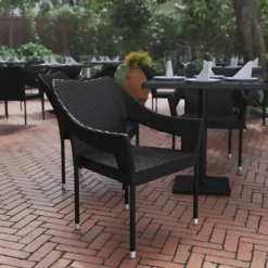 Flash Furniture Ethan Set Of 2 Commercial Grade Stacking Patio Chairs, All Weather PE Rattan Wicker Patio Dining Chairs 15 Flash Furniture Ethan Set Of 2 Commercial Grade Stacking Patio Chairs, All Weather PE Rattan Wicker Patio Dining Chairs -Furniture GUEST ca61621a 14b9 4bc8 ac26 c84a3cc9ce13 1
