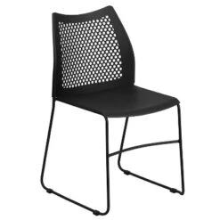 Flash Furniture HERCULES Series 661 Lb. Capacity Stack Chair With Air-Vent Back And Powder Coated Sled Base 27 Flash Furniture HERCULES Series 661 Lb. Capacity Stack Chair With Air-Vent Back And Powder Coated Sled Base -Furniture GUEST cb450a47 7989 4b28 805f a973abfb51c9