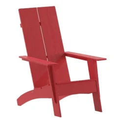 Flash Furniture Sawyer Modern All-Weather Poly Resin Wood Adirondack Chair -Furniture GUEST cb8a075d 4470 4378 8809 3815aa7351fb