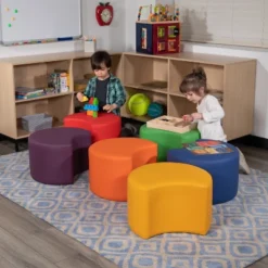 Flash Furniture Soft Seating Flexible Moon For Classrooms And Daycares - 12" Seat Height 17 Flash Furniture Soft Seating Flexible Moon For Classrooms And Daycares - 12" Seat Height -Furniture GUEST cf7d3ee1 a3c2 4abb 8d9e 80806d981e5e