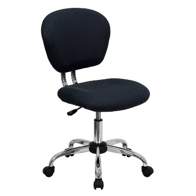 Mid Back Mesh Padded Swivel Task Office Chair - Flash Furniture 10 Mid Back Mesh Padded Swivel Task Office Chair - Flash Furniture - Image 10