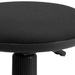 Flash Furniture Black Ergonomic Stool With Foot Ring -Furniture GUEST d04c886f 3d1e 45b0 9428 d7ea83ceed50