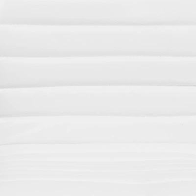 Flash Furniture 48" Wide Black Electric Height Adjustable Standing Desk With Designer Armless White Ribbed Swivel Task Office Chair 4 Flash Furniture 48" Wide Black Electric Height Adjustable Standing Desk With Designer Armless White Ribbed Swivel Task Office Chair - Image 4