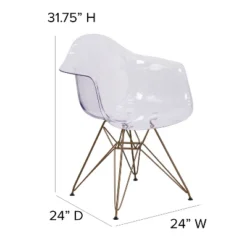 Flash Furniture Alonza Series Transparent Side Chair With Gold Base 11 Flash Furniture Alonza Series Transparent Side Chair With Gold Base -Furniture GUEST d193c86e d234 483d aa94 85d98cd42adb
