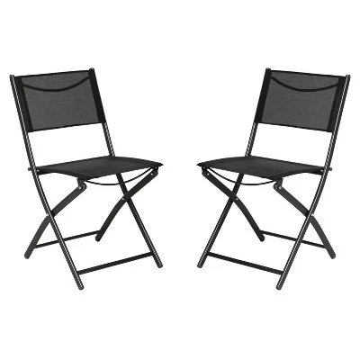 Flash Furniture Brazos Set Of 2 Commercial Grade Indoor/Outdoor Folding Chairs With Flex Comfort Material Backs And Seats And Metal Frames 5 Flash Furniture Brazos Set Of 2 Commercial Grade Indoor/Outdoor Folding Chairs With Flex Comfort Material Backs And Seats And Metal Frames - Image 5