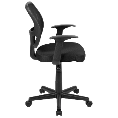 Flash Furniture Flash Fundamentals Mid-Back Mesh Swivel Ergonomic Task Office Chair With Arms 11 Flash Furniture Flash Fundamentals Mid-Back Mesh Swivel Ergonomic Task Office Chair With Arms - Image 11