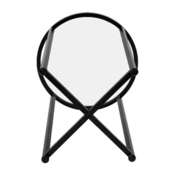 Flash Furniture Greenwich Collection End Table - Modern Clear Glass Accent Table With Crisscross Matte Black Frame 15 Flash Furniture Greenwich Collection End Table - Modern Clear Glass Accent Table With Crisscross Matte Black Frame -Furniture GUEST d6d515d1 48b9 4512 8280 5f4f6e877802