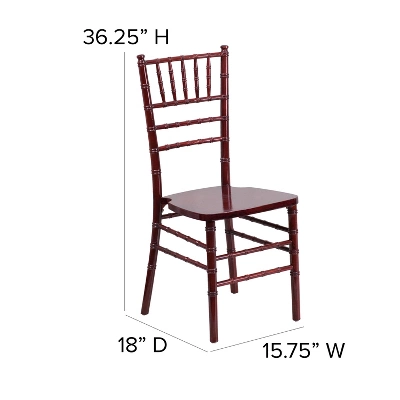 Flash Furniture HERCULES Series Wood Chiavari Chair 3 Flash Furniture HERCULES Series Wood Chiavari Chair - Image 3