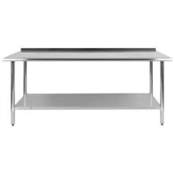 Flash Furniture Stainless Steel 18 Gauge Prep And Work Table With 1.5" Backsplash And Undershelf, NSF 17 Flash Furniture Stainless Steel 18 Gauge Prep And Work Table With 1.5" Backsplash And Undershelf, NSF -Furniture GUEST d9ac025f 44b7 4cfe 85c3 06cbaec93e78