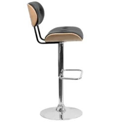 Flash Furniture Bentwood Adjustable Height Barstool With Button Tufted Vinyl Upholstery 17 Flash Furniture Bentwood Adjustable Height Barstool With Button Tufted Vinyl Upholstery -Furniture GUEST db045187 4b06 4545 a0b2 caab8aa5e8df