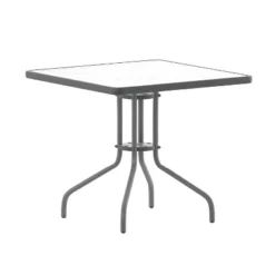 Flash Furniture Barker 31.5'' Square Tempered Glass Metal Table 21 Flash Furniture Barker 31.5'' Square Tempered Glass Metal Table -Furniture GUEST db995c4a d71b 4db8 a317 4a2289bc92df