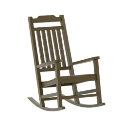 Flash Furniture Winston All-Weather Poly Resin Wood Rocking Chair 26 Flash Furniture Winston All-Weather Poly Resin Wood Rocking Chair -Furniture GUEST dbcb1b64 5314 44ae 8923 52585f257906