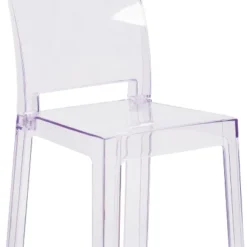 Flash Furniture Ghost Counter Stool With Square Back In Transparent Crystal 13 Flash Furniture Ghost Counter Stool With Square Back In Transparent Crystal -Furniture GUEST dd1ecfea 10e5 4807 950b d9e0b15ad595