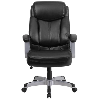 Hercules Series Big & Tall Executive Swivel Office Chair Black Leather - Flash Furniture 3 Hercules Series Big & Tall Executive Swivel Office Chair Black Leather - Flash Furniture - Image 3