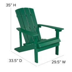 Flash Furniture Charlestown Commercial All-Weather Poly Resin Wood Adirondack Chair 21 Flash Furniture Charlestown Commercial All-Weather Poly Resin Wood Adirondack Chair -Furniture GUEST de590ff7 84dd 4c00 bbfe bb4d8de09702 1