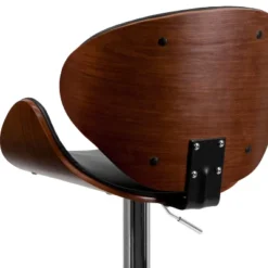 Flash Furniture Bentwood Adjustable Height Barstool With Curved Vinyl Seat And Back 14 Flash Furniture Bentwood Adjustable Height Barstool With Curved Vinyl Seat And Back -Furniture GUEST de788816 2619 40c5 9749 414ffe4f5b26