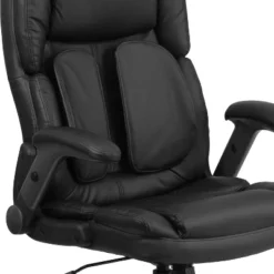 Flash Furniture Hansel Extreme Comfort High Back Black LeatherSoft Executive Swivel Ergonomic Office Chair With Flip-Up Arms 12 Flash Furniture Hansel Extreme Comfort High Back Black LeatherSoft Executive Swivel Ergonomic Office Chair With Flip-Up Arms -Furniture GUEST df40fa9e 08d1 40d2 8809 a1cf768afbf2