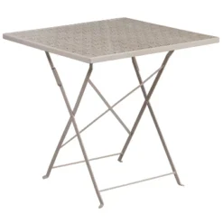 Flash Furniture Oia Commercial Grade 28" Square Indoor-Outdoor Steel Folding Patio Table 19 Flash Furniture Oia Commercial Grade 28" Square Indoor-Outdoor Steel Folding Patio Table -Furniture GUEST e004efa5 9cd8 4d64 a1ad 87273862656e