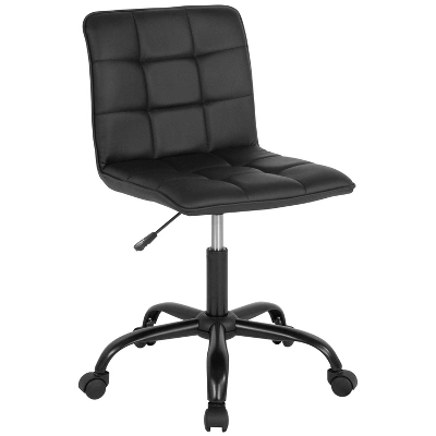 Flash Furniture Sorrento Home And Office Armless Task Office Chair With Tufted Back/Seat 18 Flash Furniture Sorrento Home And Office Armless Task Office Chair With Tufted Back/Seat - Image 18