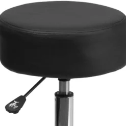 Flash Furniture Medical Ergonomic Stool With Chrome Base -Furniture GUEST e2986160 82db 4380 a123 880a5d0ed534