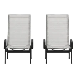 Flash Furniture Brazos Set Of 2 Adjustable Chaise Lounge Chairs With Arms, All-Weather Outdoor Five-Position Recliners 23 Flash Furniture Brazos Set Of 2 Adjustable Chaise Lounge Chairs With Arms, All-Weather Outdoor Five-Position Recliners -Furniture GUEST e4c13073 dec5 4106 ad9f e8bda0158503