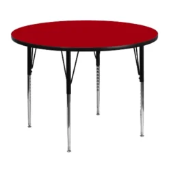 Flash Furniture 48'' Round Thermal Laminate Activity Table - Standard Height Adjustable Legs 16 Flash Furniture 48'' Round Thermal Laminate Activity Table - Standard Height Adjustable Legs -Furniture GUEST e53224aa 7018 43ef 9112 8ee74998eafc