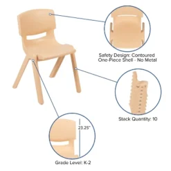Flash Furniture 2 Pack Plastic Stackable School Chair With 13.25" Seat Height 16 Flash Furniture 2 Pack Plastic Stackable School Chair With 13.25" Seat Height -Furniture GUEST e692b49a c809 4b9c bc72 afb8f69426cc