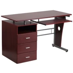Flash Furniture Computer Desk With Three Drawer Single Pedestal And Pull-Out Keyboard Tray 15 Flash Furniture Computer Desk With Three Drawer Single Pedestal And Pull-Out Keyboard Tray -Furniture GUEST ea14df6e 3a88 4c5e ac57 f19787adc7bb