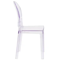 Flash Furniture Ghost Chair With Oval Back In Transparent Crystal 15 Flash Furniture Ghost Chair With Oval Back In Transparent Crystal -Furniture GUEST eae65e0b 5882 47b9 b6cd 065409ace1fe