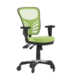 Flash Furniture Nicholas Mid-Back Multifunction Executive Swivel Ergonomic Office Chair With Adjustable Arms And Transparent Roller Wheels 34 Flash Furniture Nicholas Mid-Back Multifunction Executive Swivel Ergonomic Office Chair With Adjustable Arms And Transparent Roller Wheels -Furniture GUEST eb6cf6db 0dea 40c2 9ecf 92f7a478e6a7