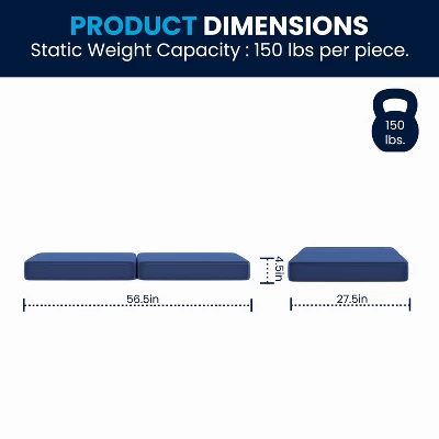 Flash Furniture Marlowe Modular Kids Play Couch With 6 Soft Foam Sectional Sofa Pieces 15 Flash Furniture Marlowe Modular Kids Play Couch With 6 Soft Foam Sectional Sofa Pieces - Image 15