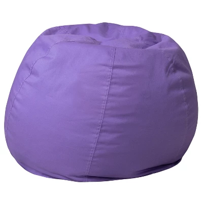 Flash Furniture Small Bean Bag Chair For Kids And Teens 9 Flash Furniture Small Bean Bag Chair For Kids And Teens - Image 9