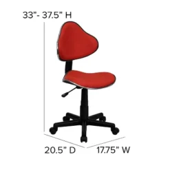 Flash Furniture Fabric Swivel Ergonomic Task Office Chair 14 Flash Furniture Fabric Swivel Ergonomic Task Office Chair -Furniture GUEST ee27b392 cbf2 4f4d b57a ee8dc54ff92a