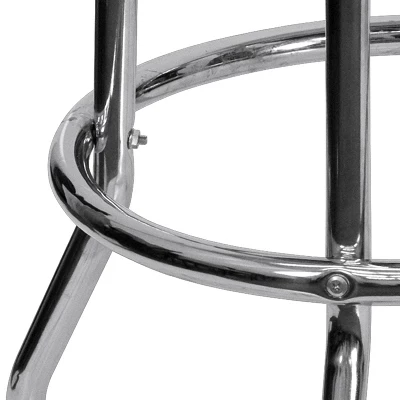 Flash Furniture Double Ring Chrome Barstool 8 Flash Furniture Double Ring Chrome Barstool - Image 8