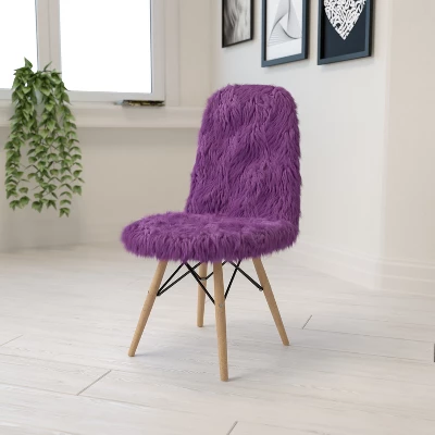 Flash Furniture Shaggy Dog Accent Chair 1 Flash Furniture Shaggy Dog Accent Chair