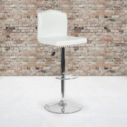 Flash Furniture Bellagio Contemporary Adjustable Height Crown Back Barstool With Accent Nail Trim 33 Flash Furniture Bellagio Contemporary Adjustable Height Crown Back Barstool With Accent Nail Trim -Furniture GUEST f1b98978 14a4 4949 b533 8d16e9afa735