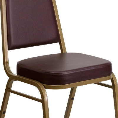 Flash Furniture HERCULES Series Trapezoidal Back Stacking Banquet Chair With 2.5" Thick Seat 7 Flash Furniture HERCULES Series Trapezoidal Back Stacking Banquet Chair With 2.5" Thick Seat - Image 7