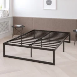Flash Furniture 14 Inch Metal Platform Bed Frame - No Box Spring Needed With Steel Slat Support And Quick Lock Functionality 24 Flash Furniture 14 Inch Metal Platform Bed Frame - No Box Spring Needed With Steel Slat Support And Quick Lock Functionality -Furniture GUEST f4438ad1 5feb 49fc bd60 b5ee3d4f4a18