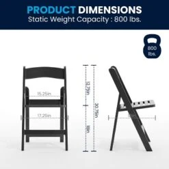 Flash Furniture HERCULES Series 800 Lb. Capacity Resin Folding Chair With Slatted Seat 31 Flash Furniture HERCULES Series 800 Lb. Capacity Resin Folding Chair With Slatted Seat -Furniture GUEST f4d3009d e855 4479 a23c 060bcb8aa541 1