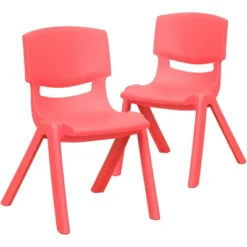 Flash Furniture 2 Pack Plastic Stackable School Chair With 12" Seat Height -Furniture GUEST f5000bf2 2750 463c 92cc 1df9d2c02d5b