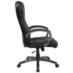 Flash Furniture High Back Black LeatherSoft Executive Swivel Office Chair With Titanium Nylon Base And Loop Arms 15 Flash Furniture High Back Black LeatherSoft Executive Swivel Office Chair With Titanium Nylon Base And Loop Arms -Furniture GUEST f585886a 0947 49f7 82e1 94a3ad02bb50