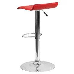 Flash Furniture Contemporary Vinyl Adjustable Height Barstool With Solid Wave Seat And Chrome Base 20 Flash Furniture Contemporary Vinyl Adjustable Height Barstool With Solid Wave Seat And Chrome Base -Furniture GUEST f5ac1f93 9939 4901 a81b 65311aeea6a3