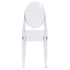 Flash Furniture Ghost Side Chair In Transparent Crystal -Furniture GUEST f6c18da6 4ef2 4d7d 9151 9df08a461f7f