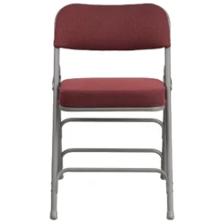 Flash Furniture 2 Pack HERCULES Series Premium Curved Triple Braced & Hinged Fabric Upholstered Metal Folding Chair 18 Flash Furniture 2 Pack HERCULES Series Premium Curved Triple Braced & Hinged Fabric Upholstered Metal Folding Chair -Furniture GUEST f8cf64f0 e733 4452 9ee6 e89dd34f163d