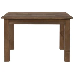 Flash Furniture 46" X 30" Rectangular Solid Pine Farm Dining Table -Furniture GUEST fa9efaa0 880b 4a5b b435 837221f0dd90