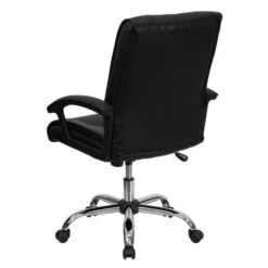 Flash Furniture Mid-Back Black LeatherSoft Swivel Manager's Office Chair With Arms 14 Flash Furniture Mid-Back Black LeatherSoft Swivel Manager's Office Chair With Arms -Furniture GUEST fb3aac87 11d7 44a5 a3c0 6ca5bda0d555